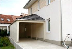 Moderne Holzcarports als passende Alternative